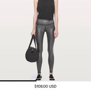 Lulu lemon high rise wunder under